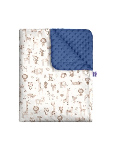 Safari - Kocyk Minky - dowolny rozmiar