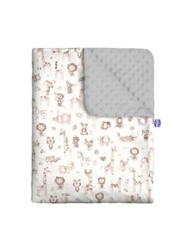 Safari - Kocyk Minky - dowolny rozmiar