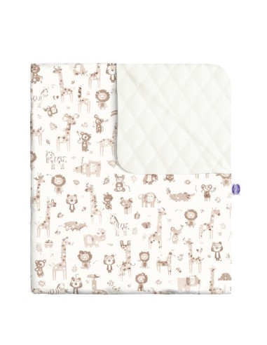 Safari - Narzuta velvet + bawełna - dowolny rozmiar