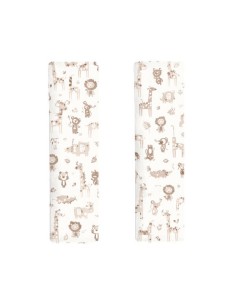 Safari - Ochraniacz na pasy bawełna + minky