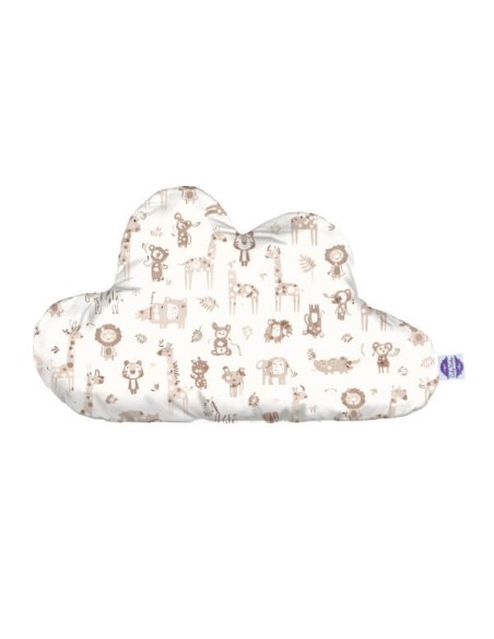 Safari - Poduszka Dekoracyjna Velvet + Bawełna Chmurka 54x34 cm