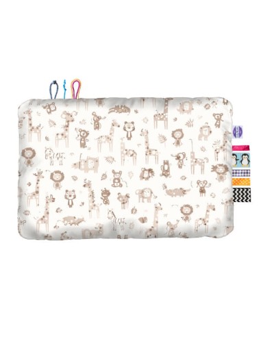 Safari - Zestaw - Kocyk Minky + Poduszka Minky - dowolny rozmiar