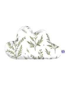 Gałązki - Poduszka Dekoracyjna Chmurka Wafel + Bawełna 54x34 cm