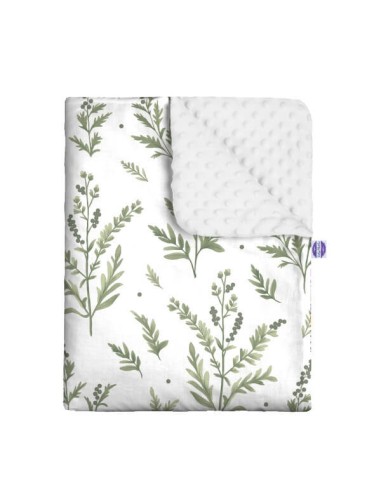 Gałązki - Kocyk Minky - dowolny rozmiar