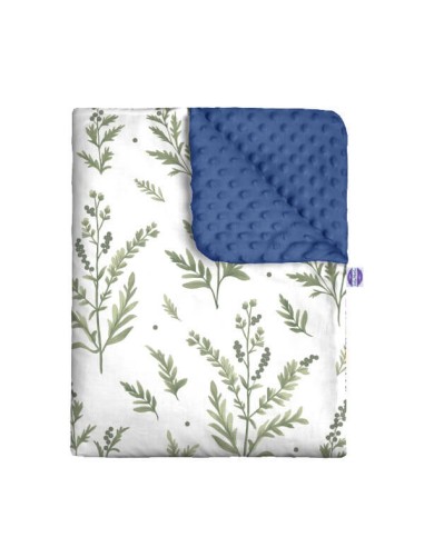 Gałązki - Kocyk Minky - dowolny rozmiar