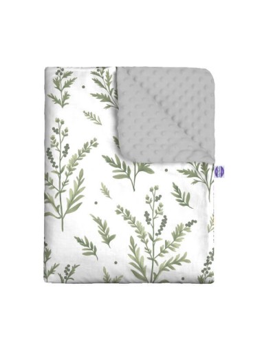 Gałązki - Kocyk Minky - dowolny rozmiar