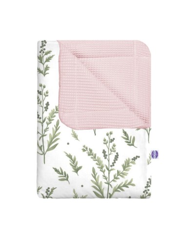 Gałązki - Kocyk Wafel - dowolny rozmiar