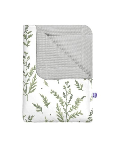 Gałązki - Kocyk Wafel - dowolny rozmiar