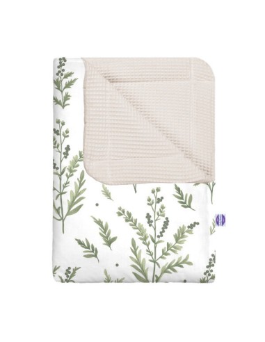 Gałązki - Kocyk Wafel - dowolny rozmiar