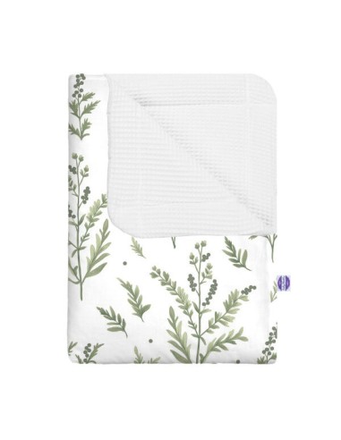 Gałązki - Kocyk Wafel - dowolny rozmiar