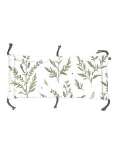 Gałązki - Moduł 60x30 cm Ochraniacza na Szczebelki do Łóżeczka 60x120 cm - dwustronnie bawełniany