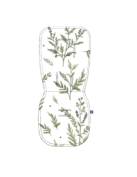 Gałązki - Wkładka do wózka bawełniana