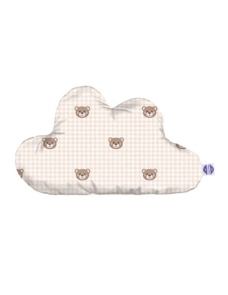 Kratka - Poduszka Dekoracyjna Chmurka Wafel + Bawełna 54x34 cm