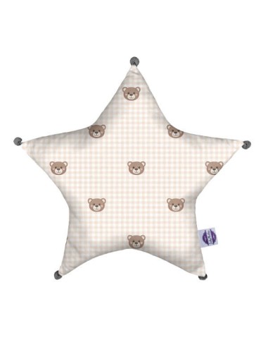 Kratka - Poduszka Dekoracyjna Bawełniana Gwiazda 45x45 cm