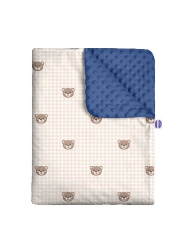 Kratka - Zestaw - Kocyk Minky + Poduszka Minky - dowolny rozmiar