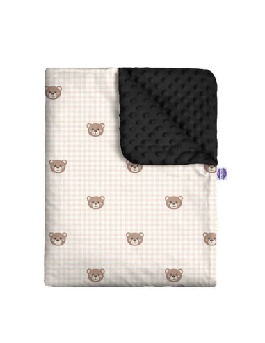 Kratka - Kocyk Minky - dowolny rozmiar