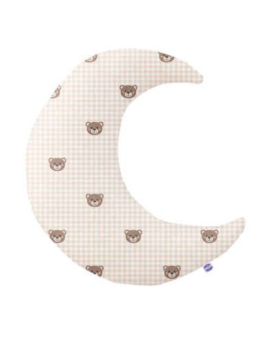 Kratka - Poduszka Dekoracyjna Bawełniana Księżyc 45x45 cm