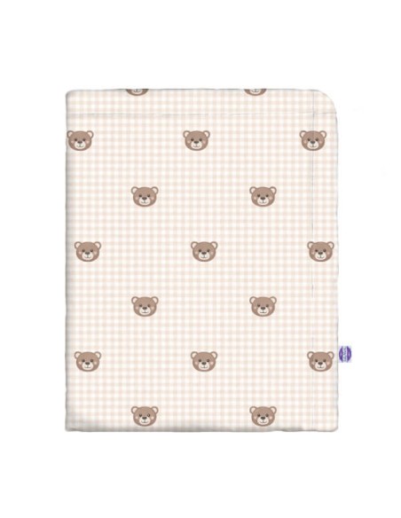 Kratka - Narzuta bawełniana na łóżko - dowolny rozmiar