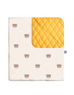 Kratka - Narzuta velvet + bawełna - dowolny rozmiar