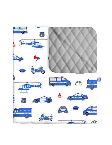 Policja - Kocyk Velvet - dowolny rozmiar