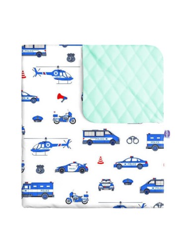 Policja - Kocyk Velvet - dowolny rozmiar