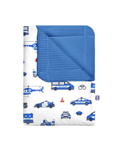 Policja - Kocyk Wafel - dowolny rozmiar