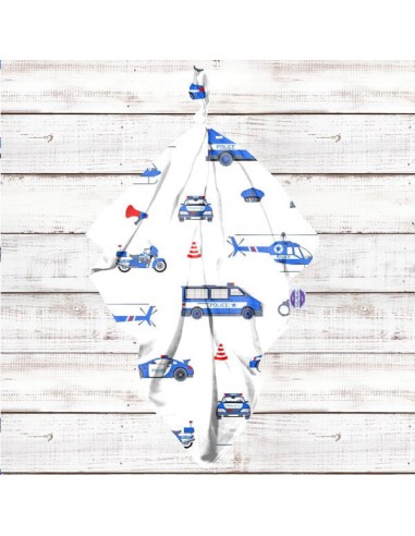 Policja - Pieluszka bawełniana - dowolny rozmiar