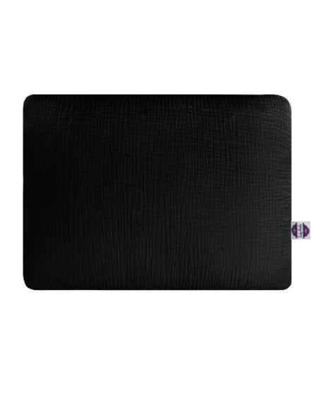 Black - Poduszka z muślinu - dowolny rozmiar