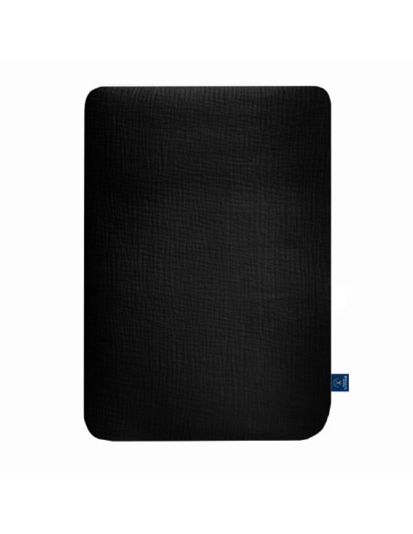 Black - Poszewka na pościel z muślinu - dowolny rozmiar