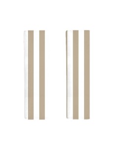 Pasy beżowe - Ochraniacz na pasy bawełna + minky