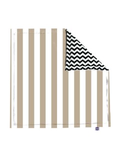 Pasy beżowe - Mata do zabawy i raczkowania - Prostokątna - dowolny rozmiar