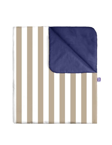 Pasy beżowe - Pościel Bawełniana - dowolny rozmiar