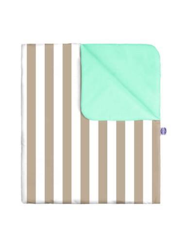 Pasy beżowe - Pościel Bawełniana - dowolny rozmiar