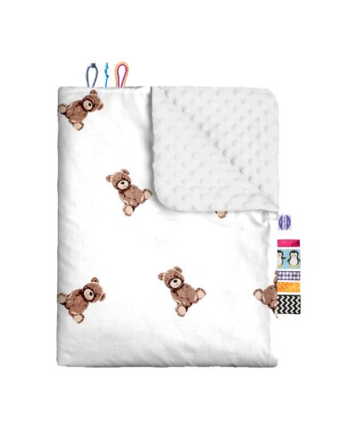 Maskotka - Zestaw - Kocyk Minky + Poduszka Minky - dowolny rozmiar