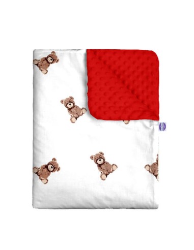 Maskotka - Zestaw - Kocyk Minky + Poduszka Minky - dowolny rozmiar