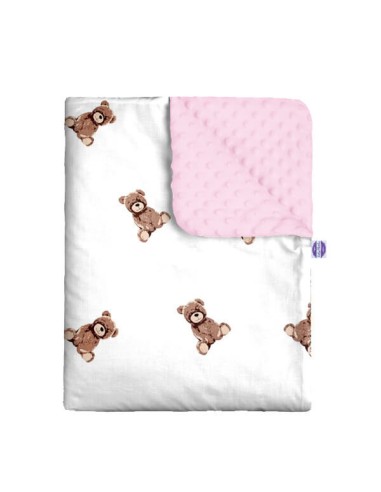 Maskotka - Zestaw - Kocyk Minky + Poduszka Minky - dowolny rozmiar