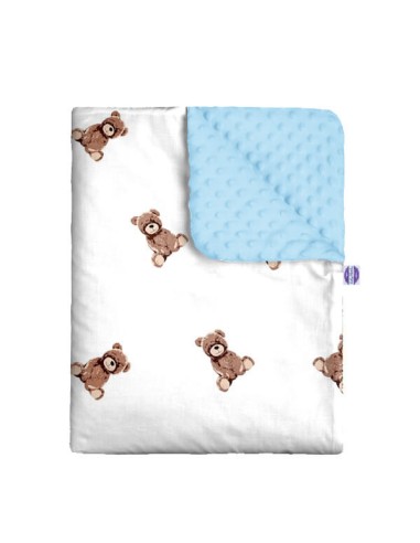 Maskotka - Zestaw - Kocyk Minky + Poduszka Minky - dowolny rozmiar