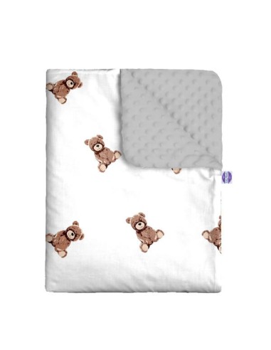 Maskotka - Zestaw - Kocyk Minky + Poduszka Minky - dowolny rozmiar