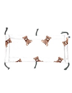 Maskotka - Moduł 60x30 cm Ochraniacza na Szczebelki do Łóżeczka 60x120 cm - dwustronnie bawełniany