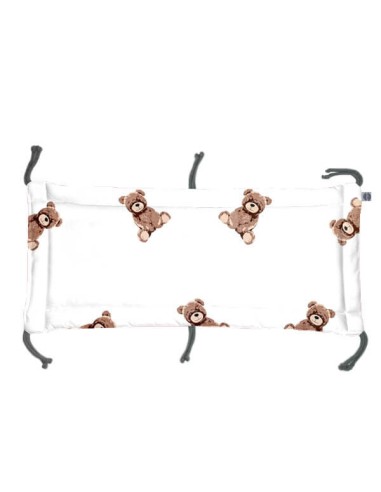 Maskotka - Moduł 60x30 cm Ochraniacza na Szczebelki do Łóżeczka 60x120 cm - dwustronnie bawełniany