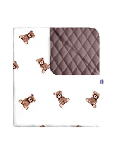 Maskotka - Narzuta velvet + bawełna - dowolny rozmiar