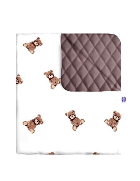 Maskotka - Narzuta velvet + bawełna - dowolny rozmiar