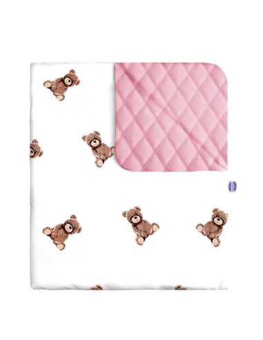 Maskotka - Narzuta velvet + bawełna - dowolny rozmiar