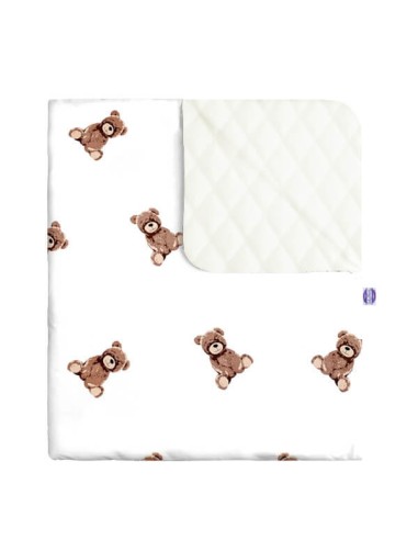 Maskotka - Narzuta velvet + bawełna - dowolny rozmiar