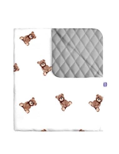 Maskotka - Narzuta velvet + bawełna - dowolny rozmiar