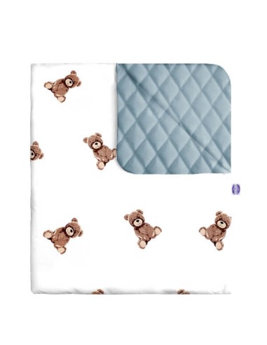 Maskotka - Narzuta velvet + bawełna - dowolny rozmiar