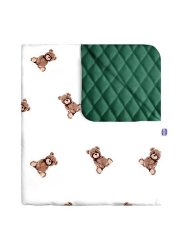 Maskotka - Narzuta velvet + bawełna - dowolny rozmiar