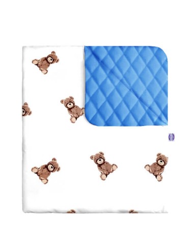 Maskotka - Narzuta velvet + bawełna - dowolny rozmiar