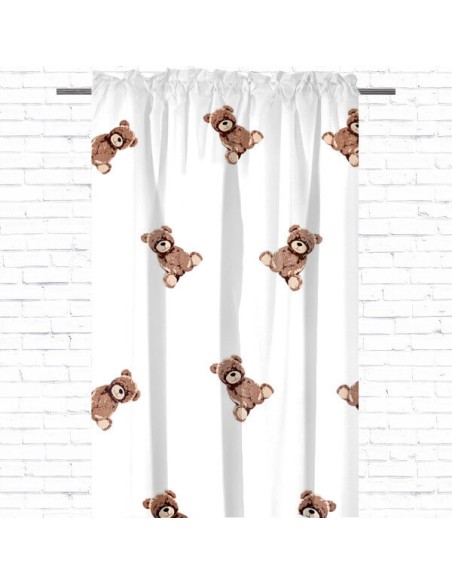 Maskotka - Zasłona bawełniana dekoracyjna