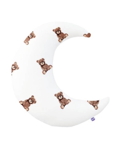 Maskotka - Poduszka Dekoracyjna Bawełniana Księżyc 45x45 cm